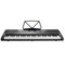 Ashthorpe 61-Key Digital Electronic Keyboard Piano with Full-Size Keys for Beginners, Includes Headphones, Mic and Keynote Stickers